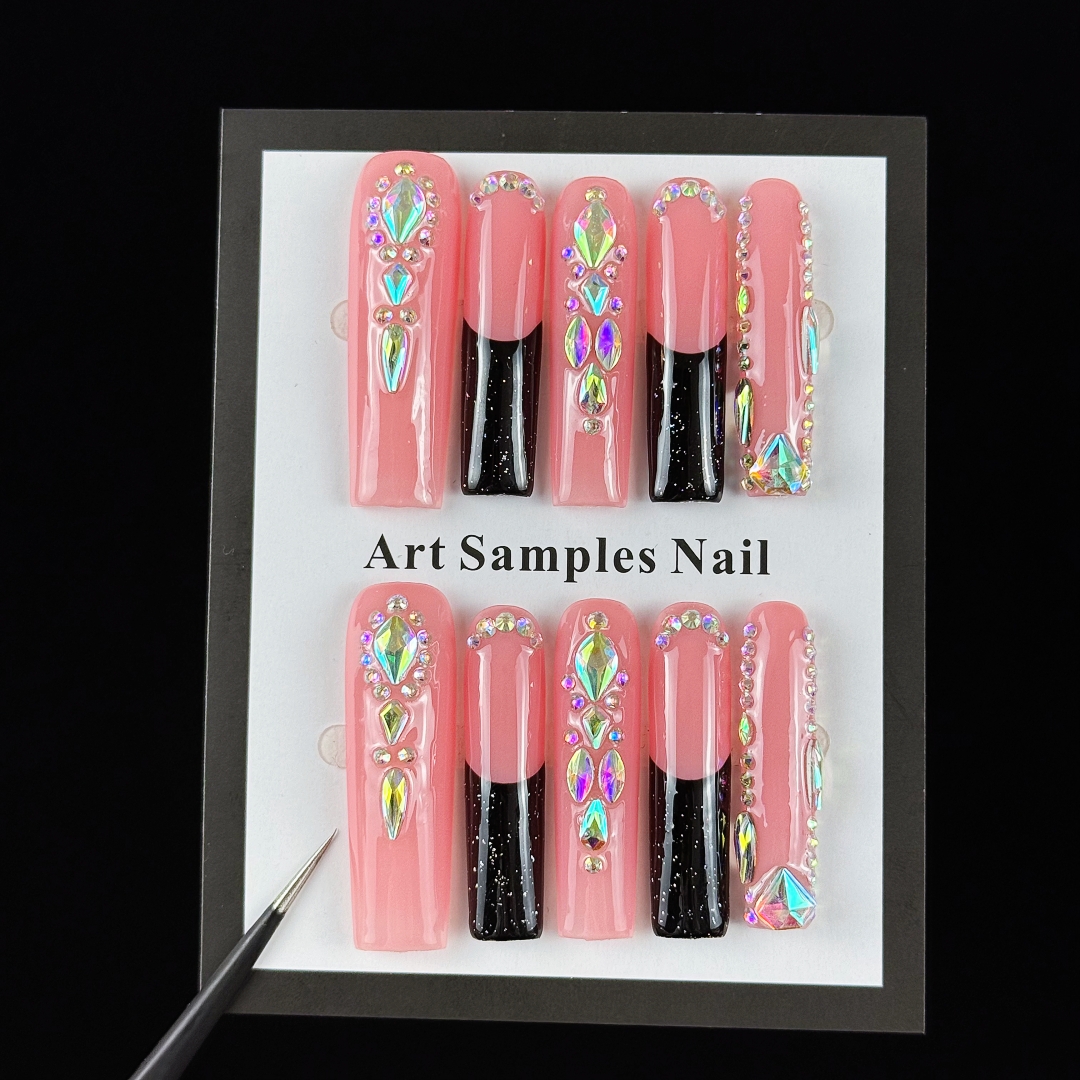 Resin Craft Material - 10pcs high-end Sweet girl style, hand-painted