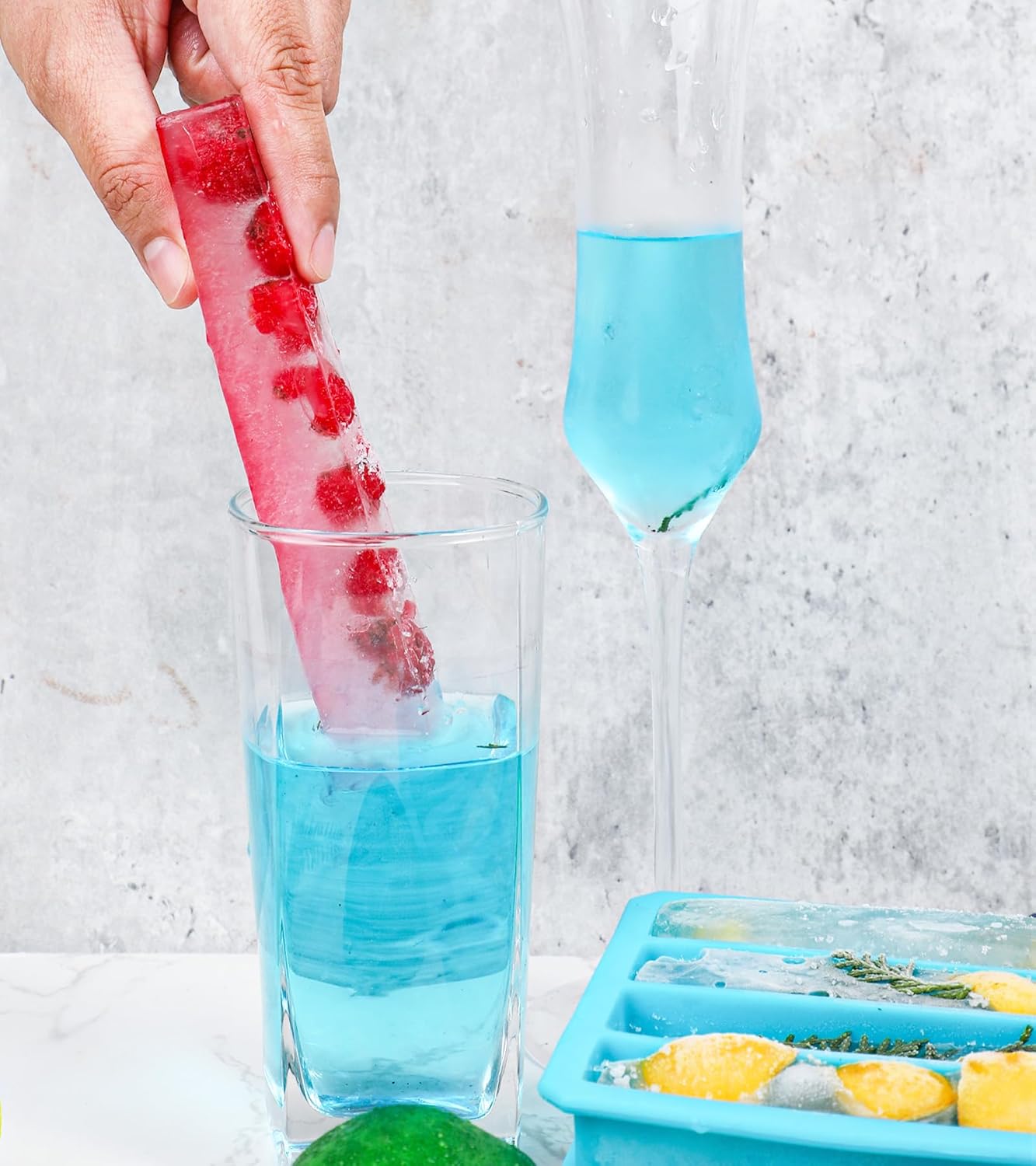 Long Ice Cube Sticks Mold for  - đánh giá và giá Silicone Mold Tray