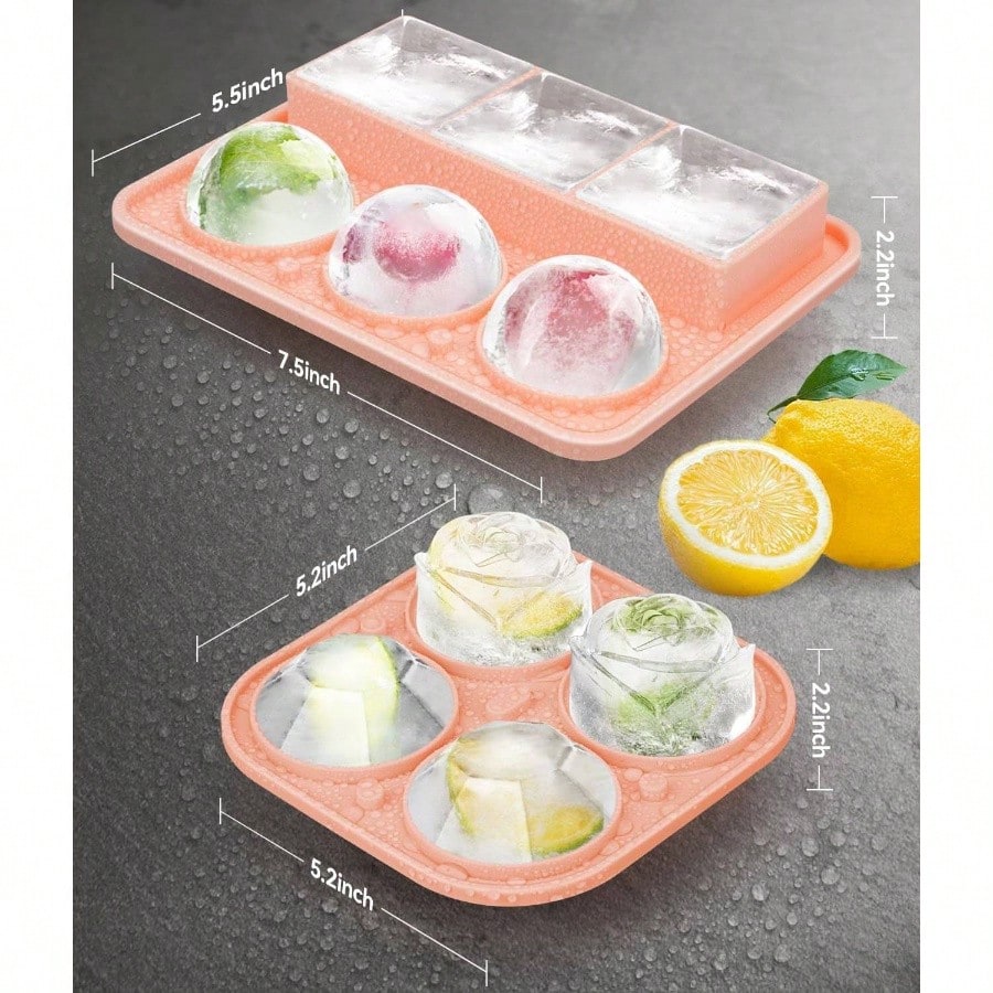 Cube Tray With Lid, Silicone M - đánh giá và giá Silicone Mold Tray