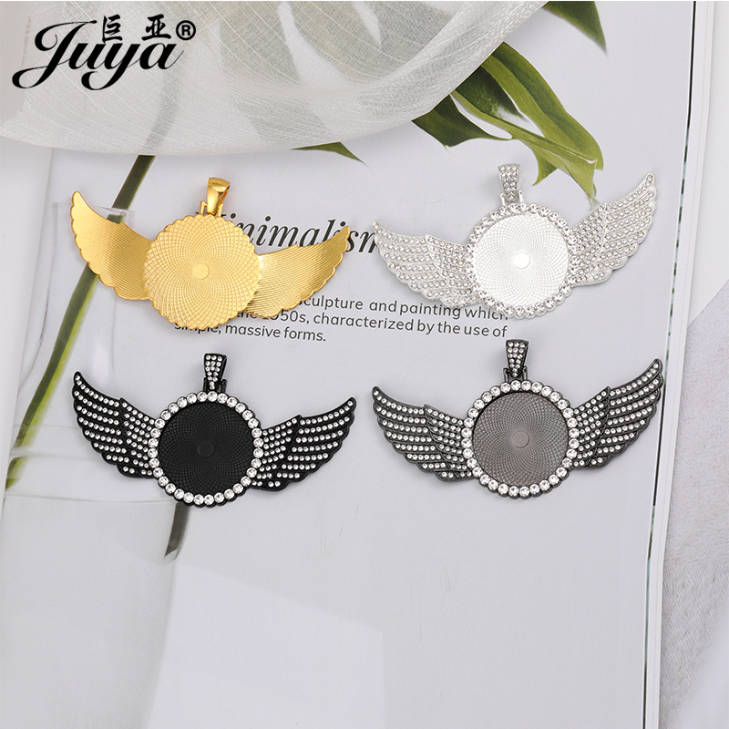5PCS Blank Wings Pendant Setti - đánh giá và giá Bezels Set Pendant