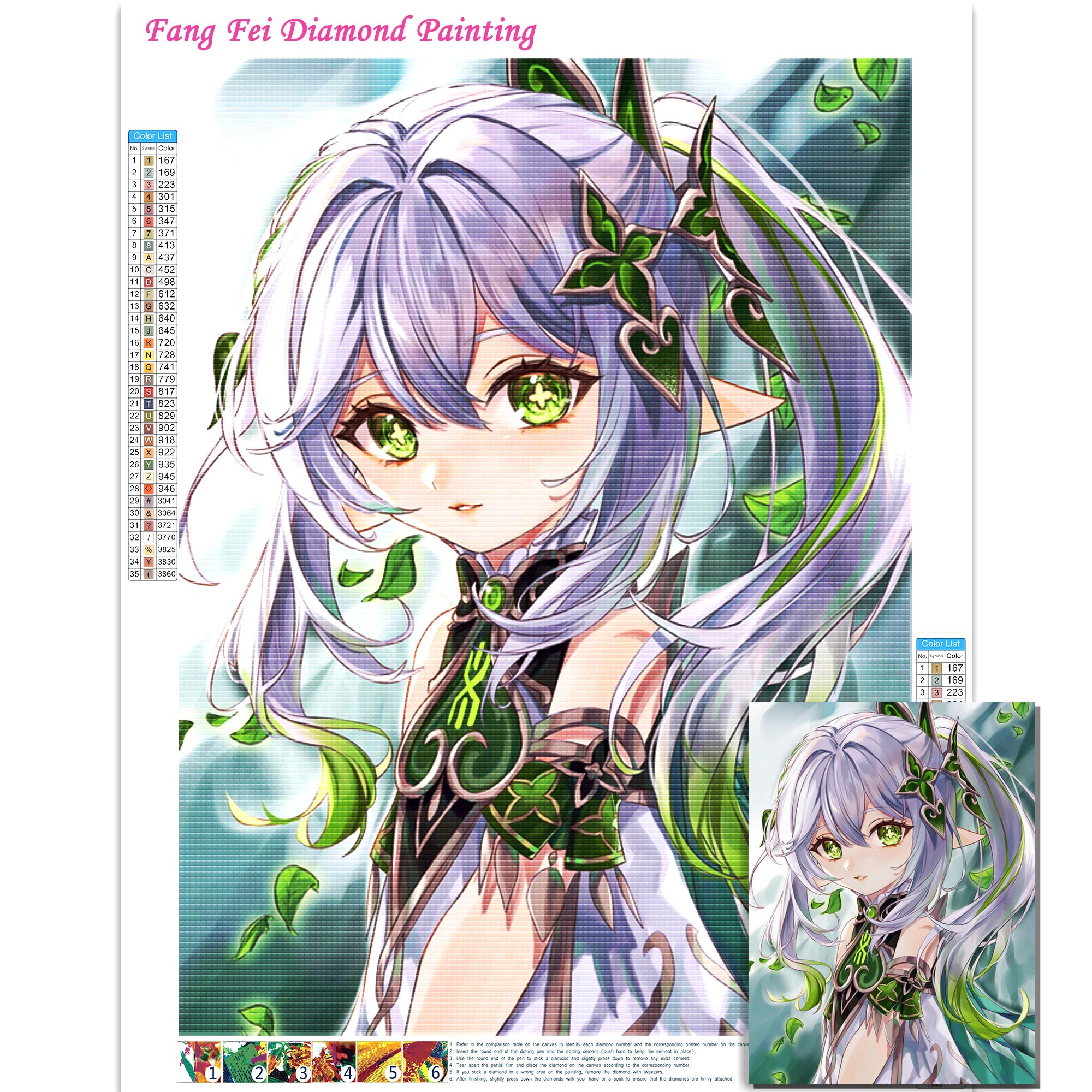 Anime Genshin Impact Full Dril - đánh giá và giá Resin Craft Genshin