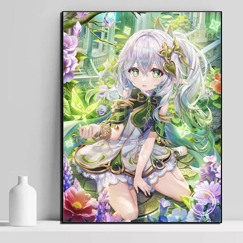 Anime Genshin Impact Full Dril - đánh giá và giá Resin Craft Genshin