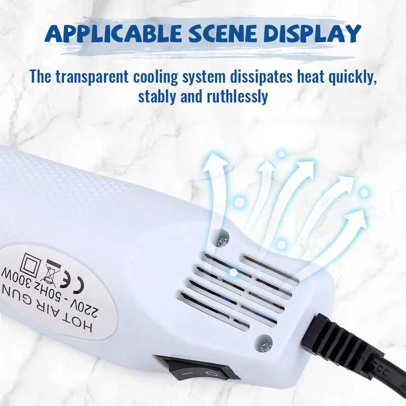Hot Air Gun 220V Soldering Tem - đánh giá và giá Heat Gun Small