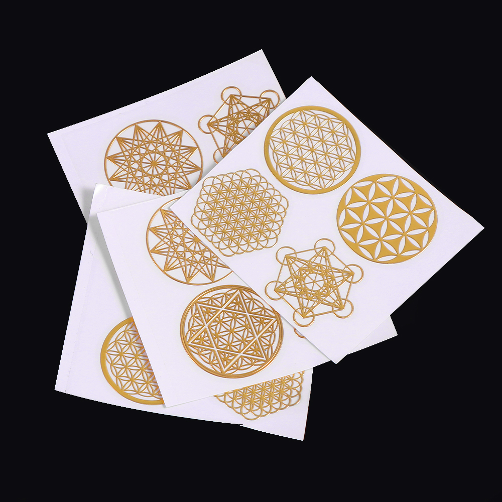 New Geometric Pattern Metal En - đánh giá và giá Flower Preservation Resin