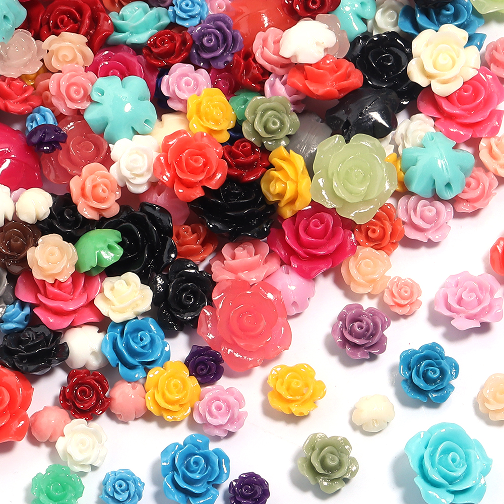 10pcs 6 8 10 12 15mm Imitation - đánh giá và giá Flower Preservation Resin