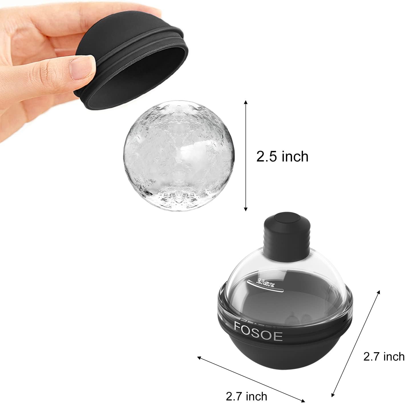 Silicone Ice Ball Molds for Wh - đánh giá và giá Coaster Mold Round
