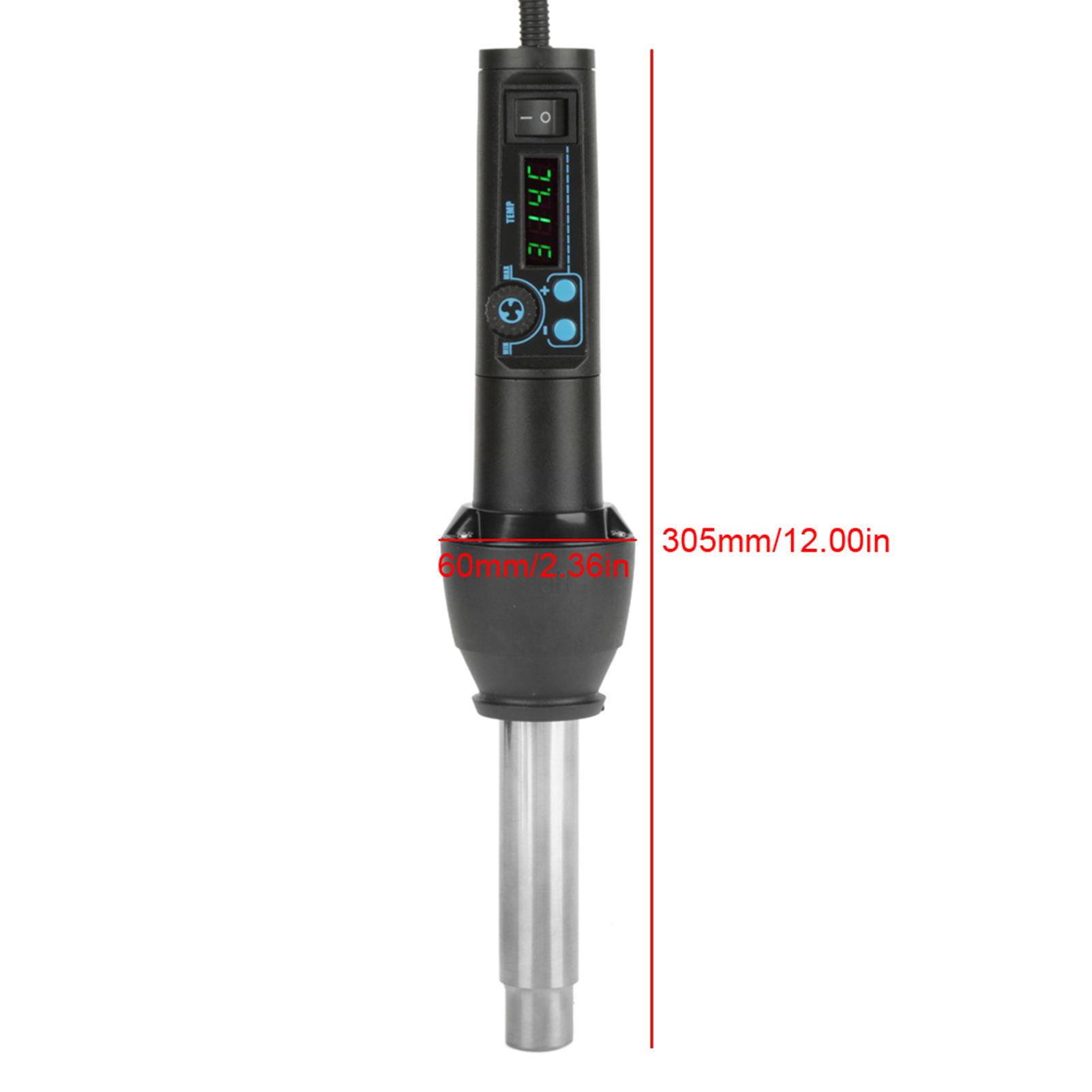 8858‑I / 650W LED Digital Disp - đánh giá và giá Heat Gun Small