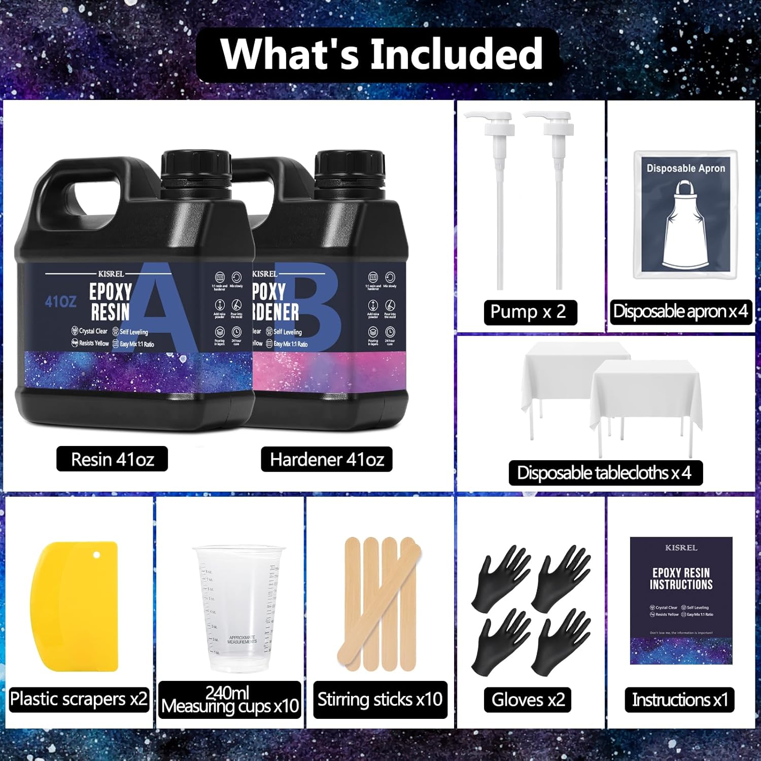 Crystal Clear Epoxy Resin Kit  - đánh giá và giá Resin Jewelry Kit