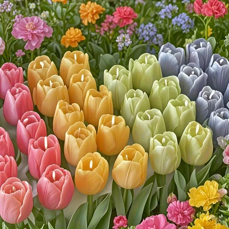 A Top Quality 3D Tulip Flower  - đánh giá và giá Resin Craft Ideas