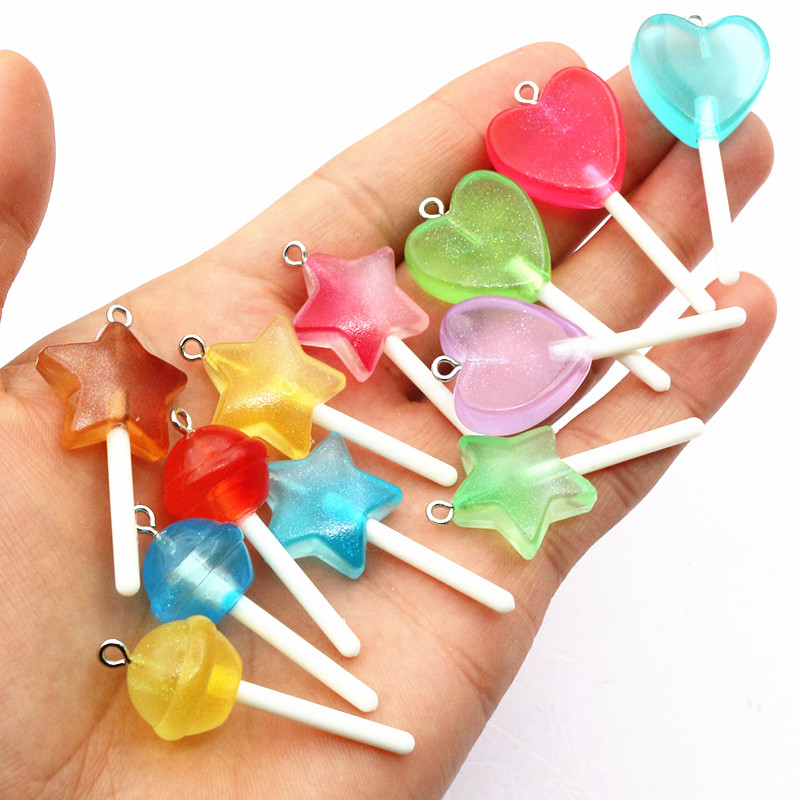 10pcs Mixed Colors Resin Cute  - đánh giá và giá Flower Preservation Resin