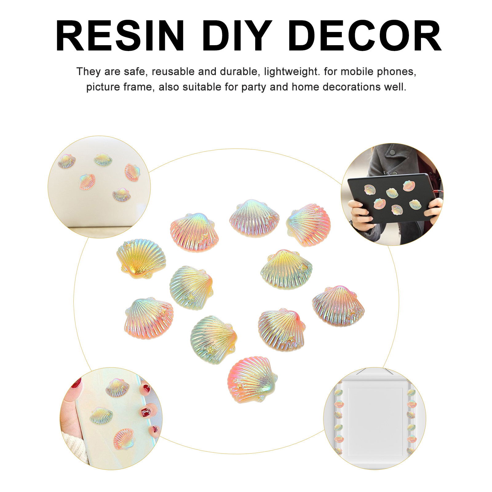 20Pcs Safe Odorless DIY Phone  - đánh giá và giá Resin Crafts Diy