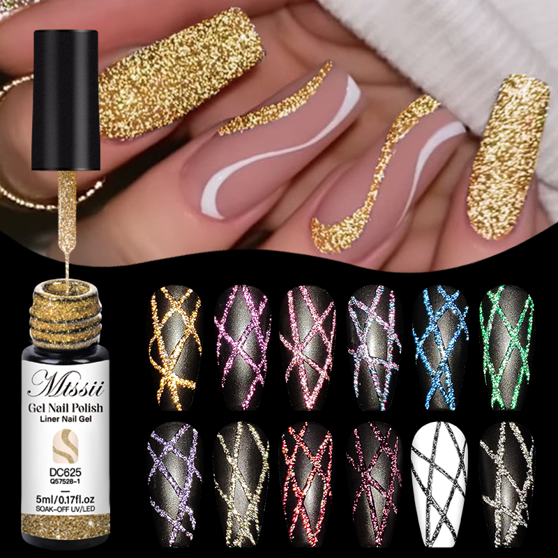 2/4/6pcs Reflective Glitter Li - đánh giá và giá Resin Glitter Pack