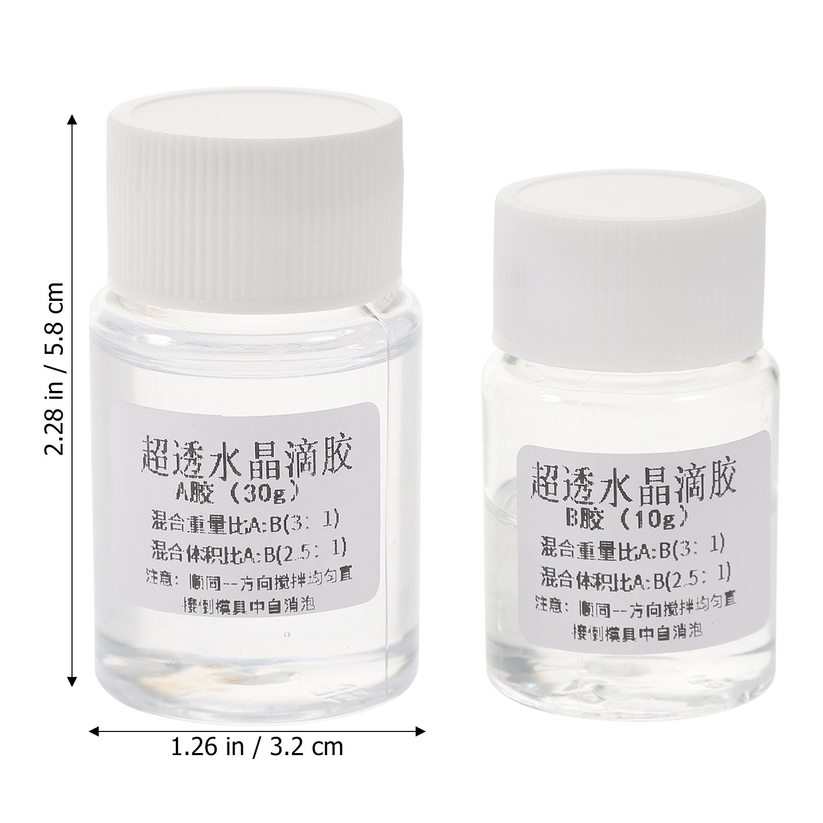 2Sets Clear Epoxy Resin Glue K - đánh giá và giá Resin Jewelry Kit
