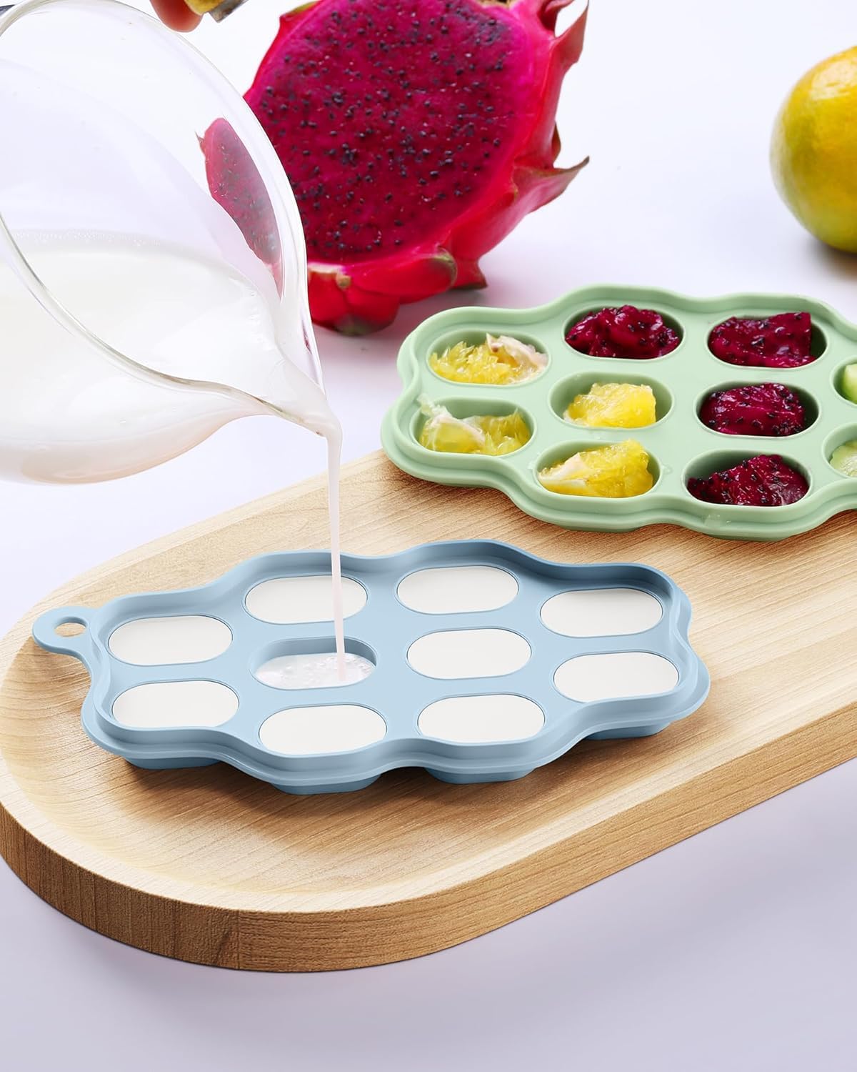 2-Pack Silicone Baby Food Free - đánh giá và giá Silicone Mold Tray