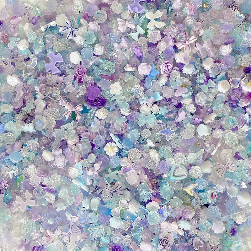 50pcs/pack Luminous Light Resi - đánh giá và giá Resin Glitter Pack