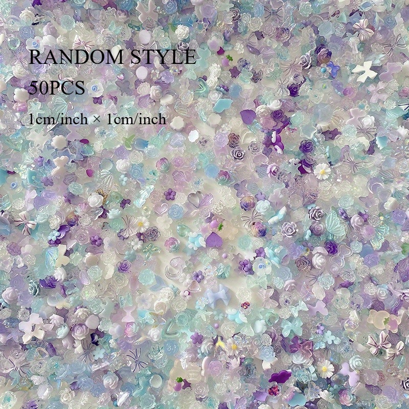 50pcs/pack Luminous Light Resi - đánh giá và giá Resin Glitter Pack