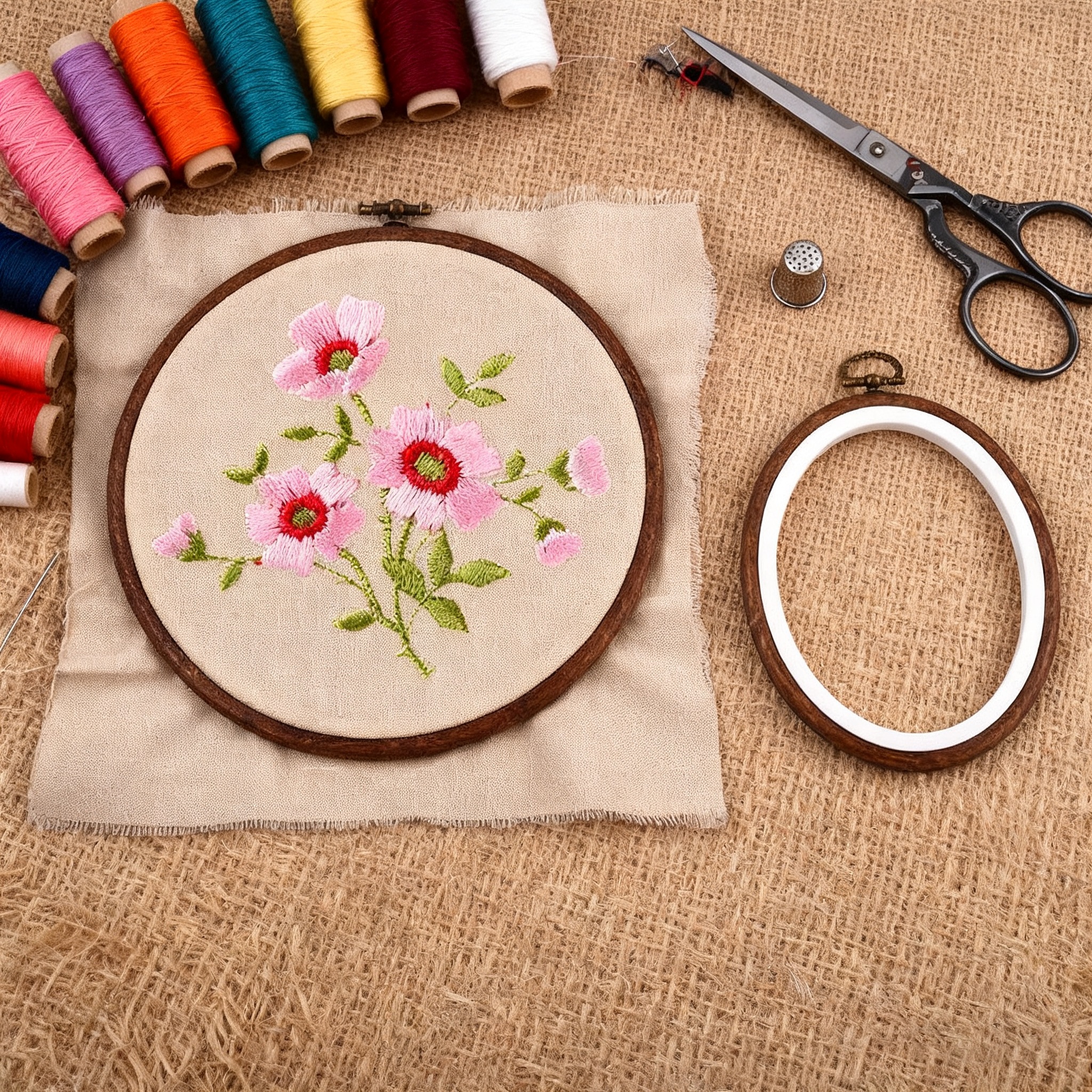 10PCS Sewing Tool Round Oval I - đánh giá và giá Wood Ring Blank