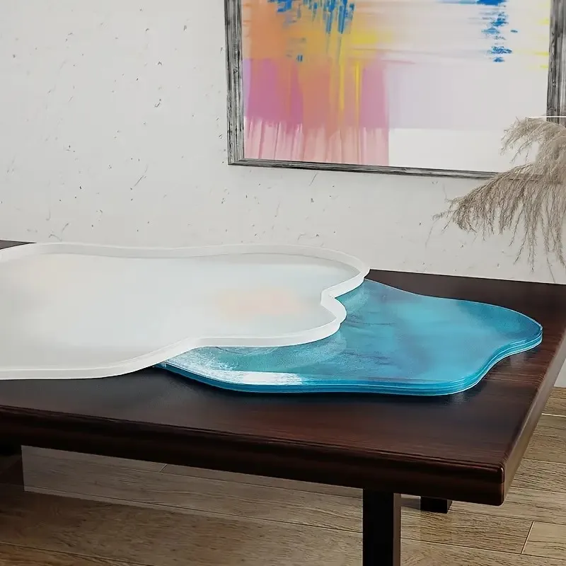 2026-Large 61cm Irregular tray - đánh giá và giá Resin Ocean Wave Mold