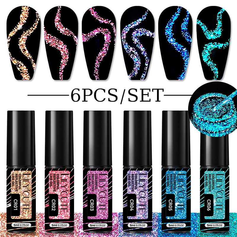 LILYCUTE 5ML Reflective Glitte - đánh giá và giá Resin Glitter Pack