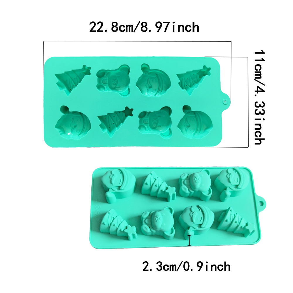 1pc 8-cavity silicone mold in  - đánh giá và giá Silicone Mold Tray