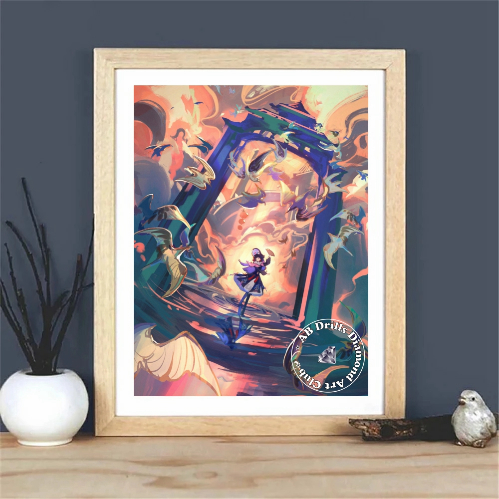 Genshin Impact Anime Zhong Qi  - đánh giá và giá Resin Craft Genshin