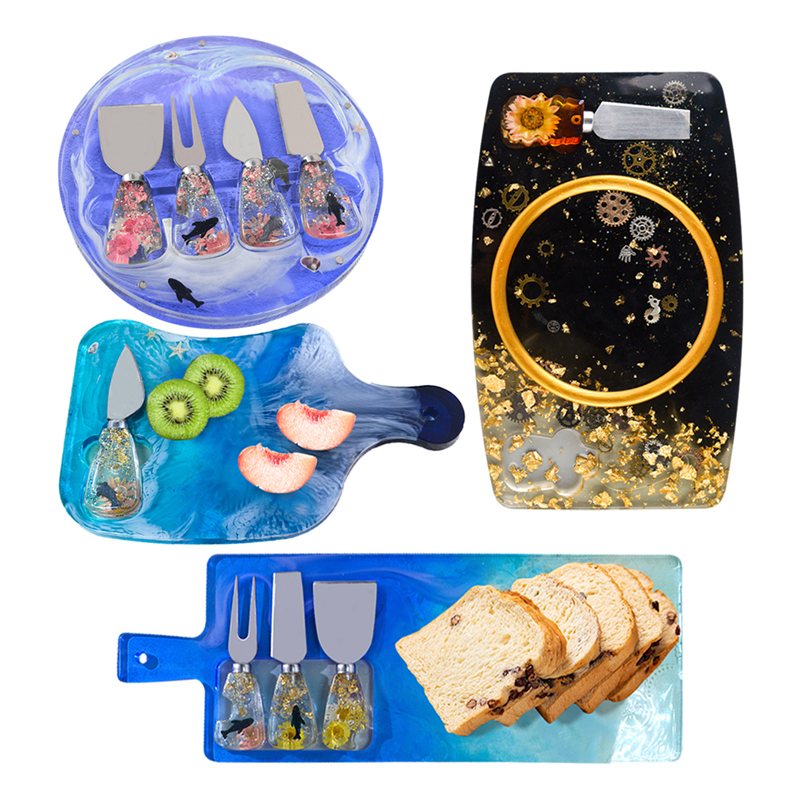 DM379 Knife And Fork Handle Re - đánh giá và giá Flower Preservation Resin
