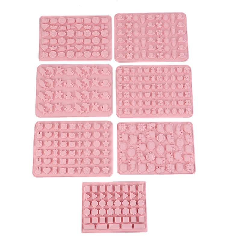 Mix Fruit Animal Silicone Choc - đánh giá và giá Silicone Mold Tray