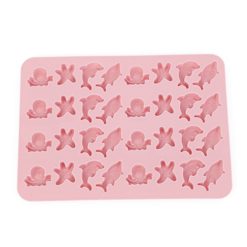Mix Fruit Animal Silicone Choc - đánh giá và giá Silicone Mold Tray