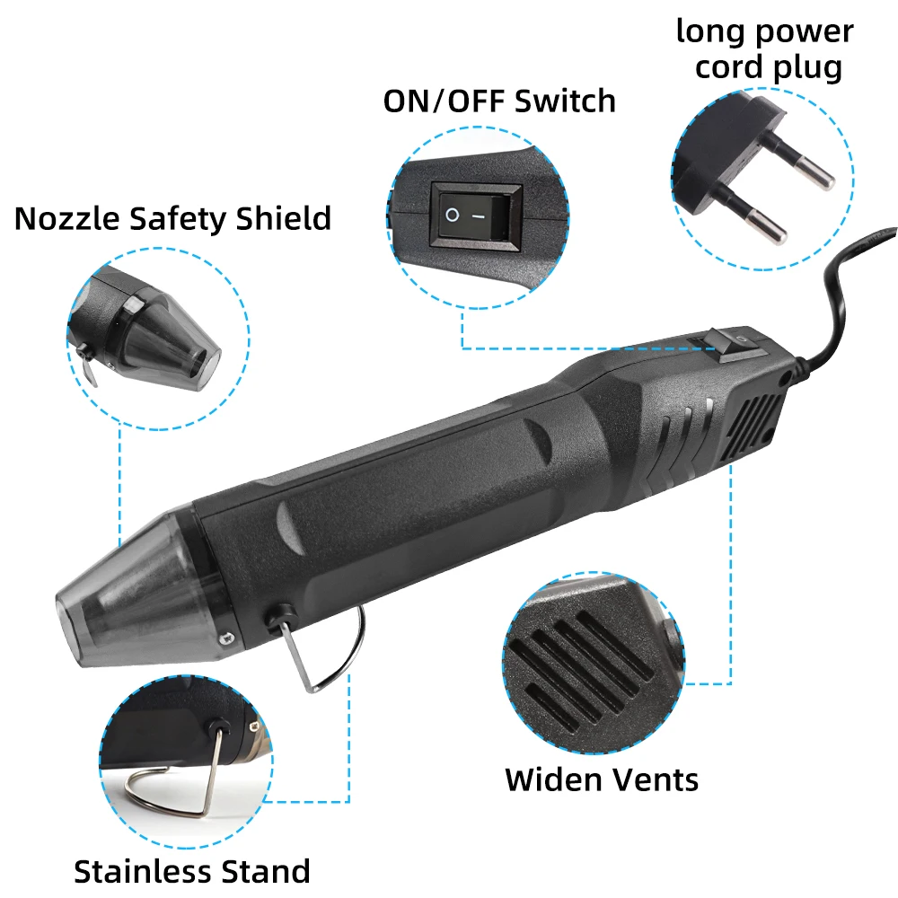 300W EU Hot Air Gun Soldering  - đánh giá và giá Heat Gun Small