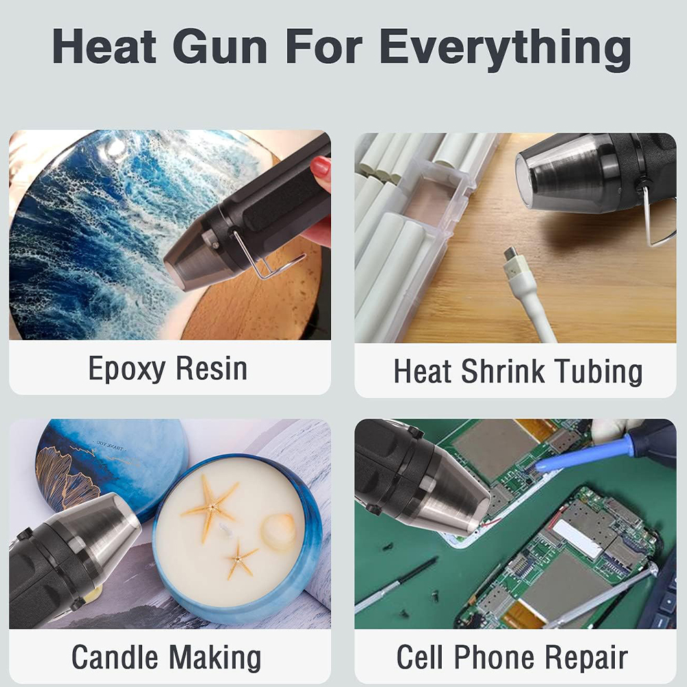 300°C 220V Hot Air Gun DIY Too - đánh giá và giá Heat Gun Small