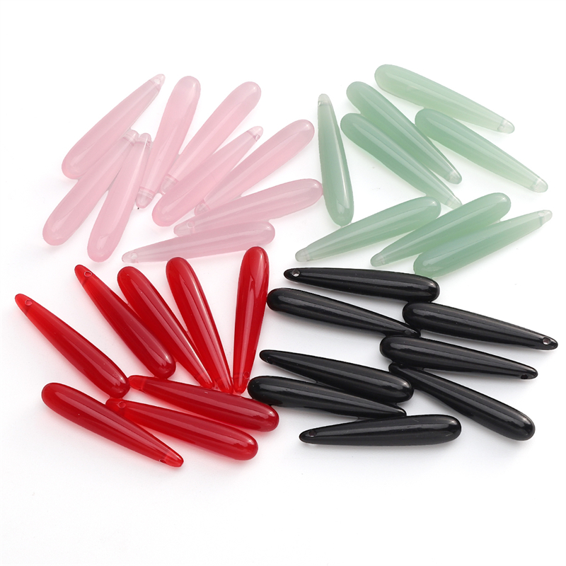 5pcs Beads Resin Teardrop Shap - đánh giá và giá Resin Craft Projects