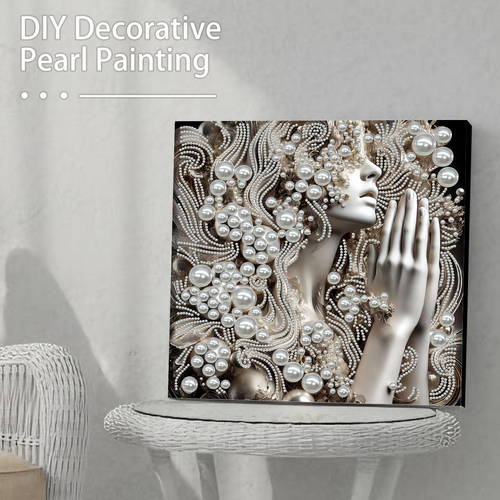 DIY Ladies Pearl Painting Art  - đánh giá và giá Resin Craft For Beginners