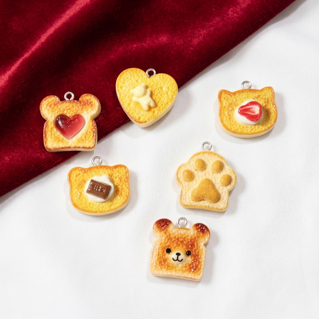 10pcs Resin Plastic Bread Pend - đánh giá và giá Resin Crafts