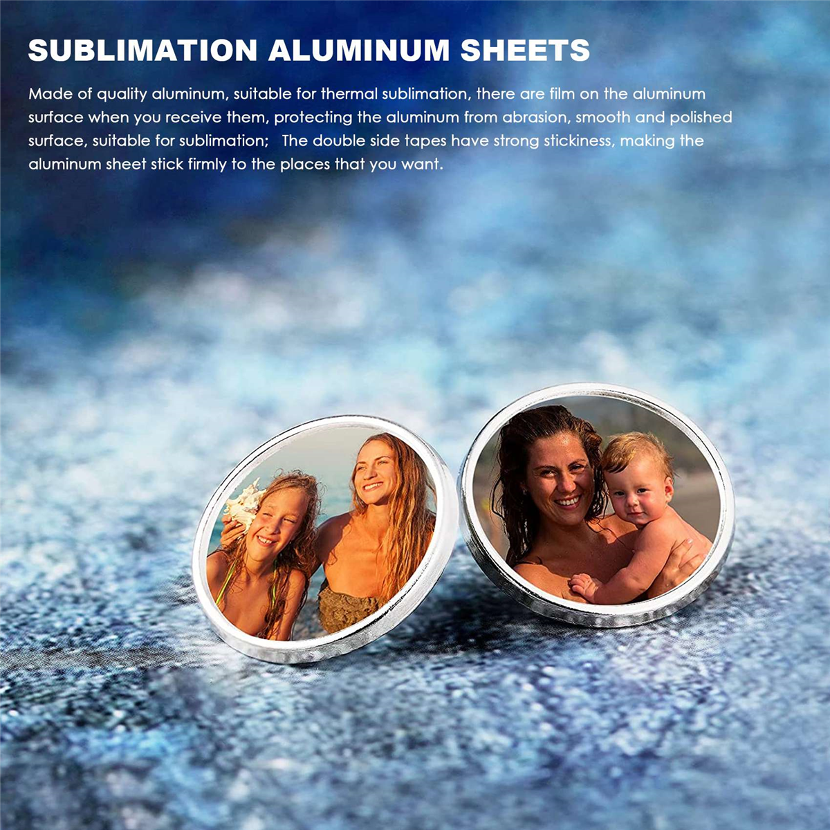 ABLG Sublimation Blank Aluminu - đánh giá và giá Bezels Set Pendant