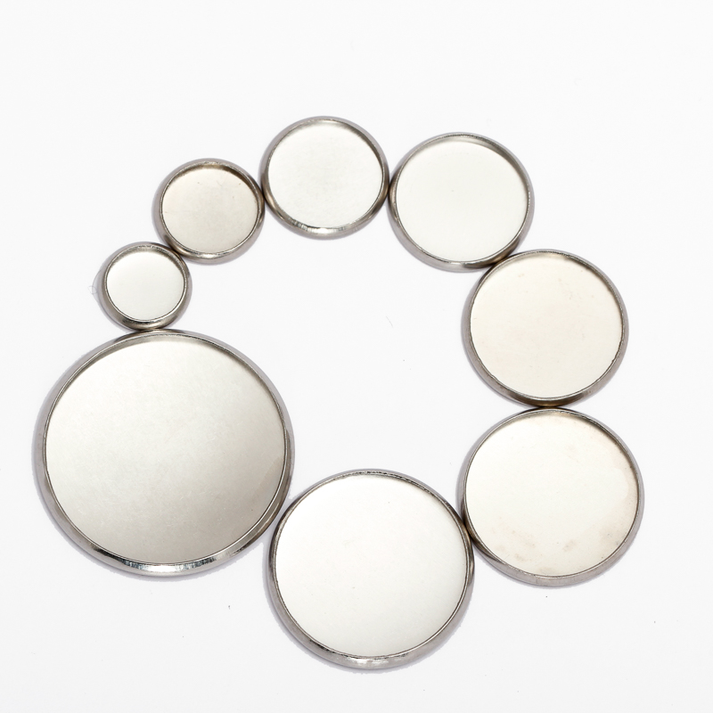 20pcs Stainless Steel Round Se - đánh giá và giá Bezels Set Pendant