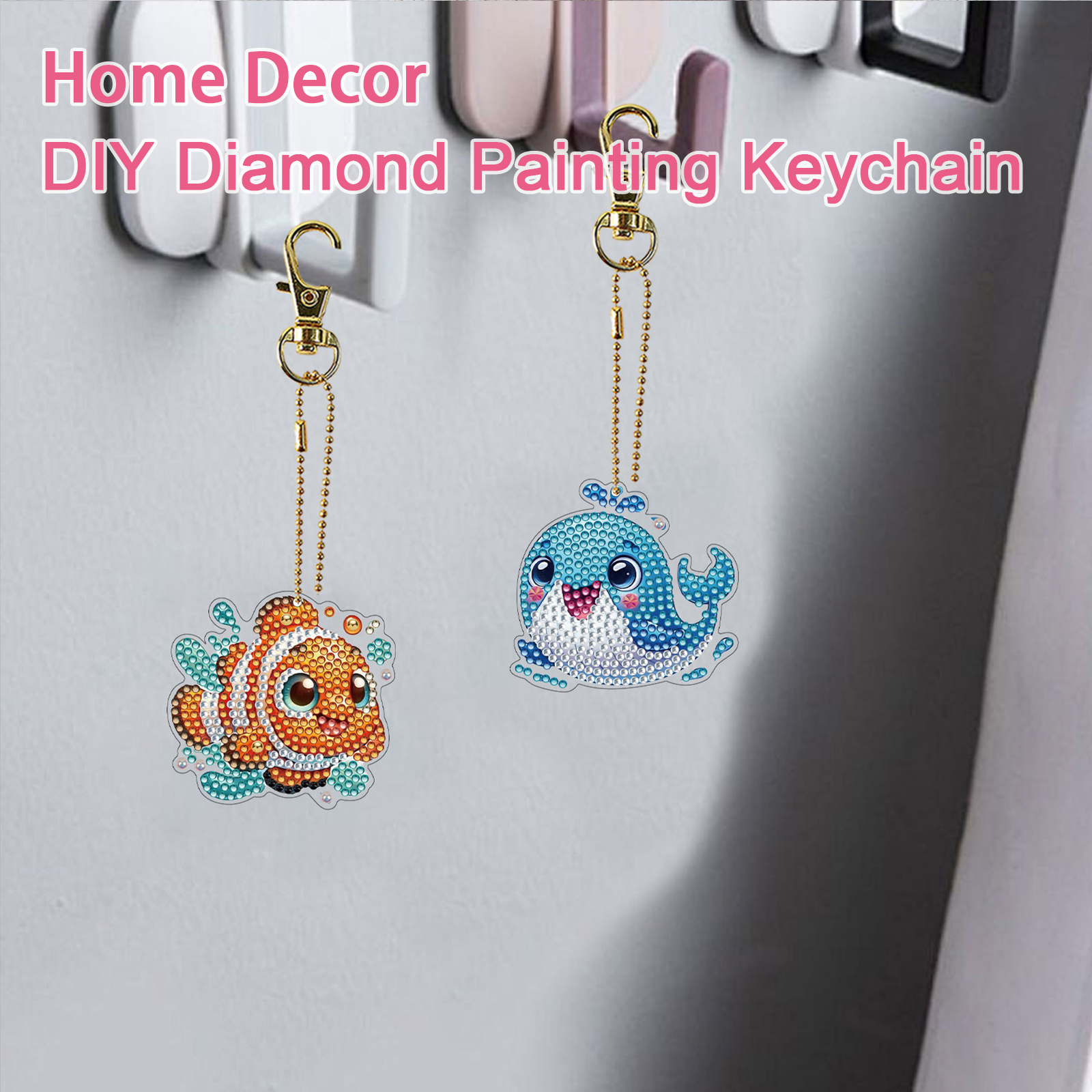 15Pcs DiY Diamond Art Keychain - đánh giá và giá Resin Craft For Beginners