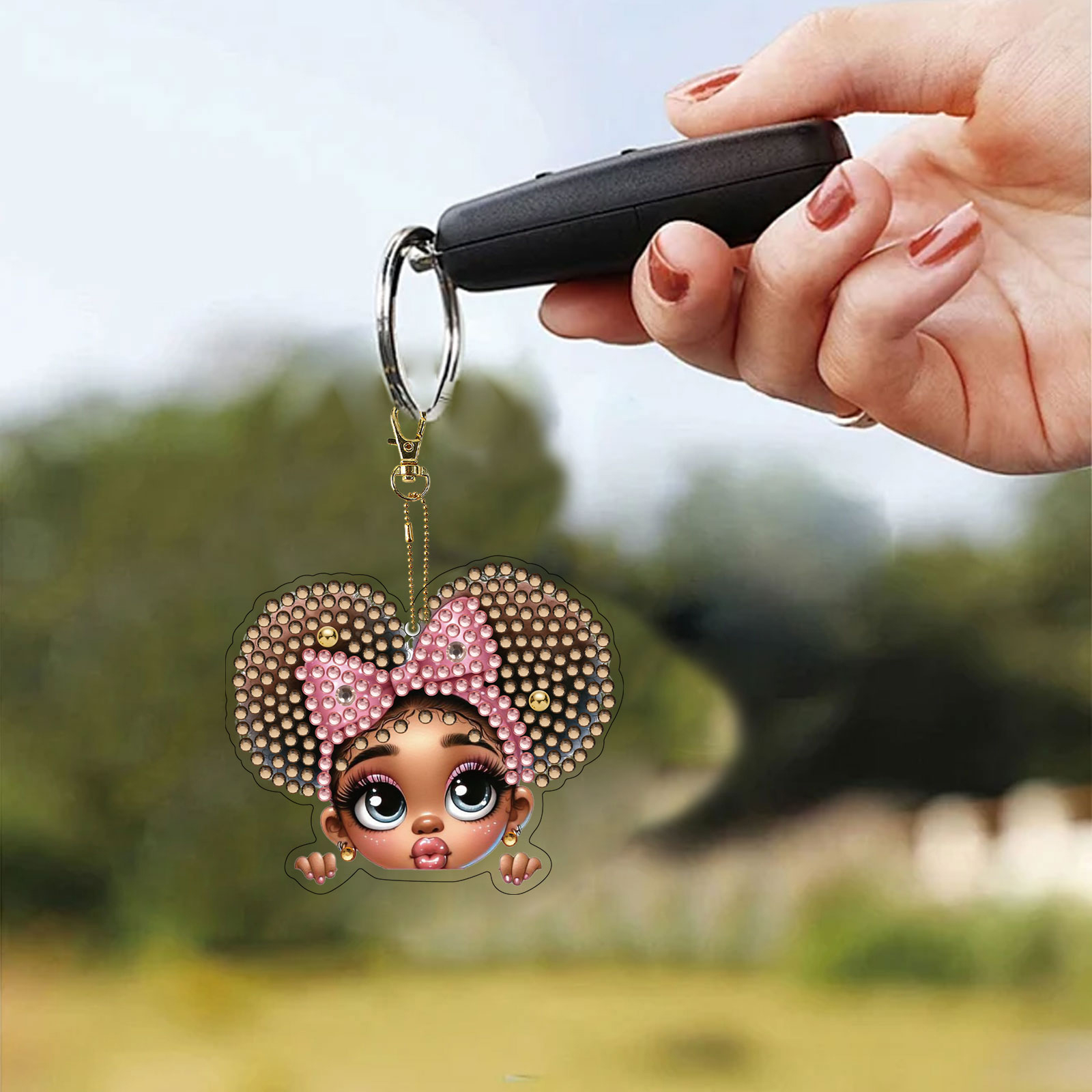 15Pcs DiY Diamond Art Keychain - đánh giá và giá Resin Craft For Beginners