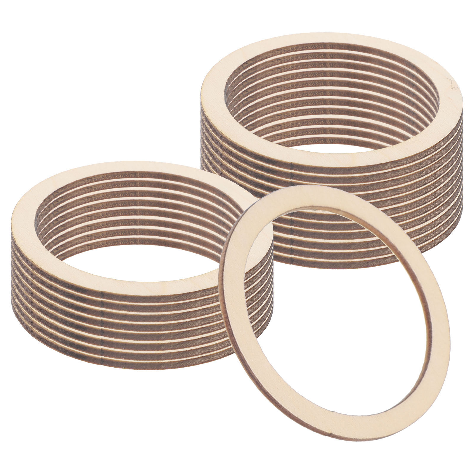 20Pcs Blank Wooden Circles Smo - đánh giá và giá Wood Ring Blank