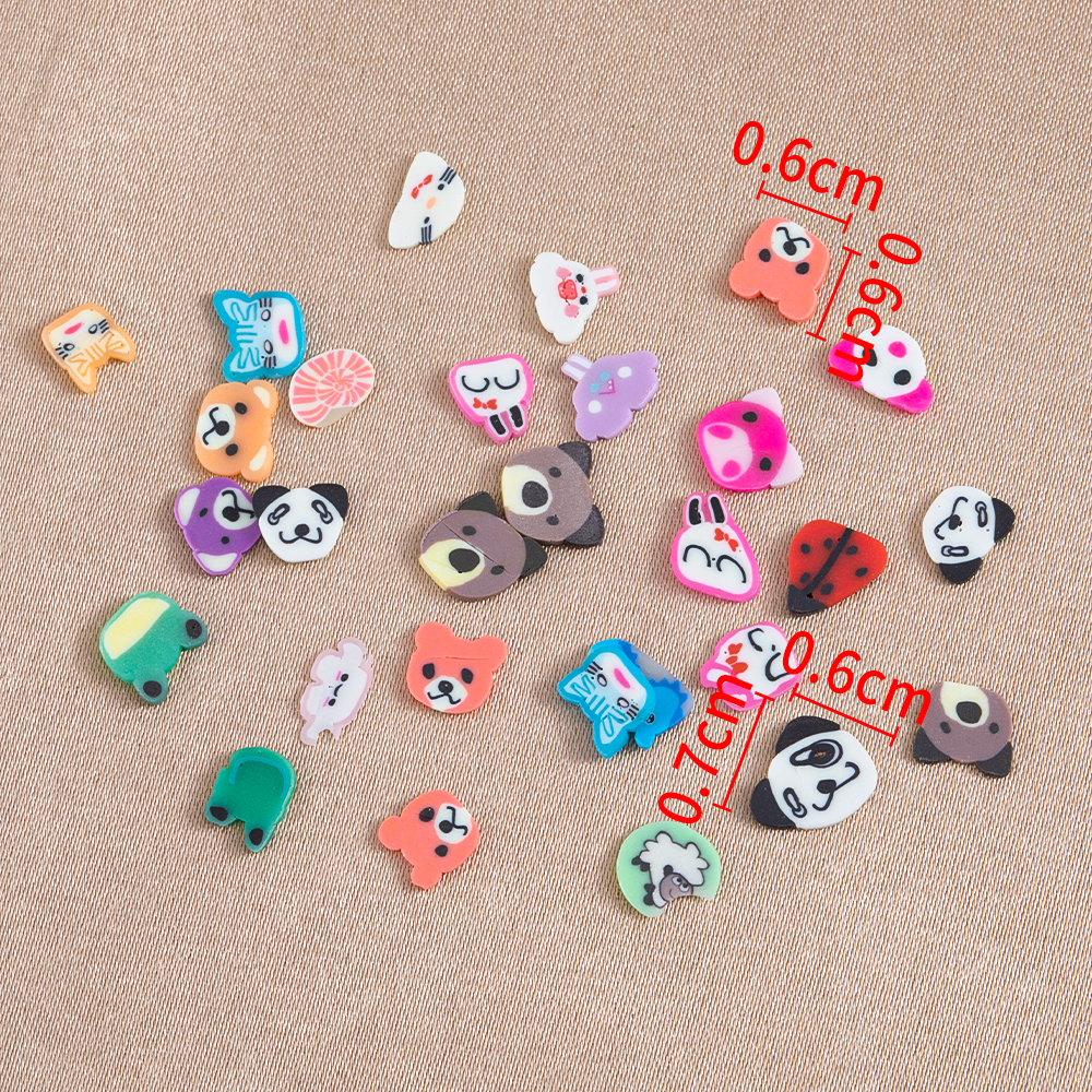 1000pcs Mix Fruit Soft Clay Sl - đánh giá và giá Flower Preservation Resin