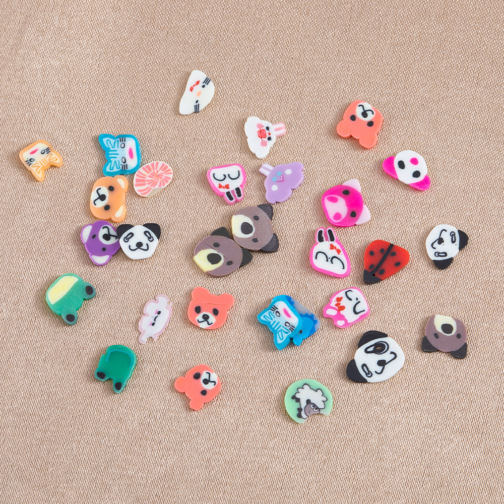 1000pcs Mix Fruit Soft Clay Sl - đánh giá và giá Flower Preservation Resin