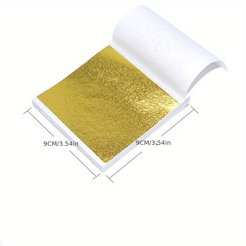 Aomily 9x9cm 100 Sheets Practi - đánh giá và giá Gold Foil Flakes