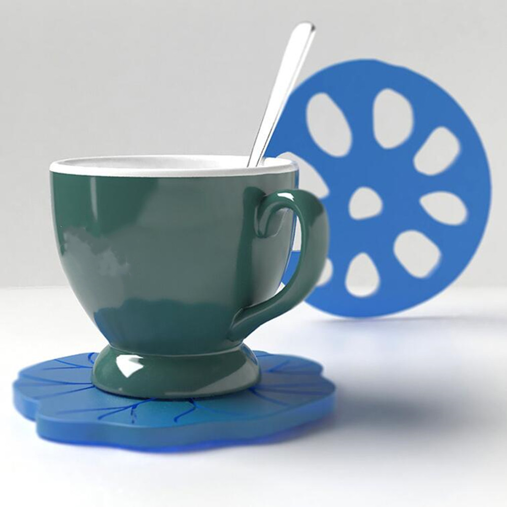 1Pcs Round Coaster Resin Silic - đánh giá và giá Coaster Mold Round