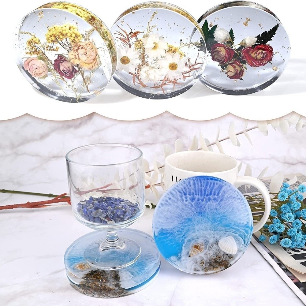 Creative Coasters Silicone Mol - đánh giá và giá Coaster Mold Round