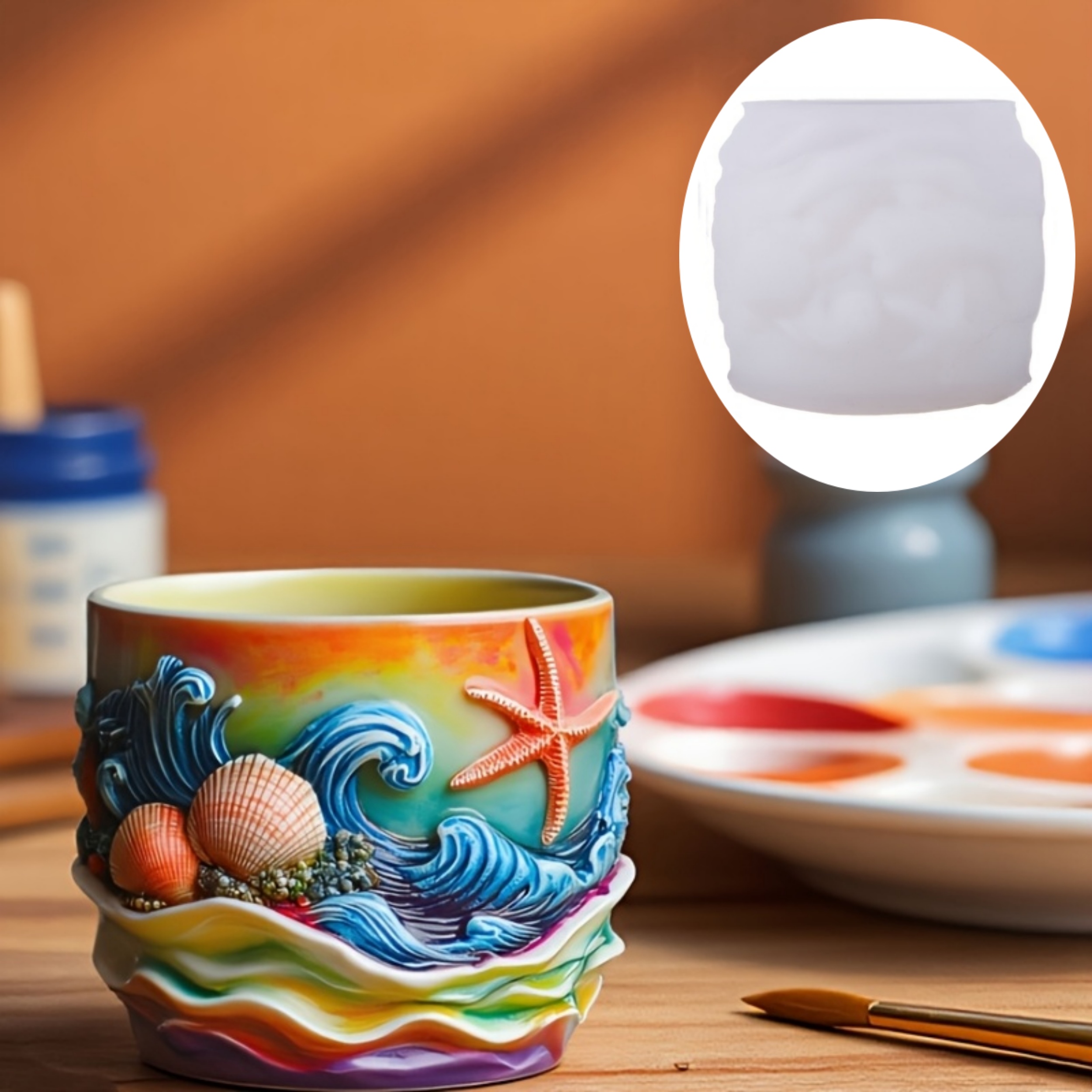 Resin silicone mold 3D ocean w - đánh giá và giá Resin Ocean Wave Mold