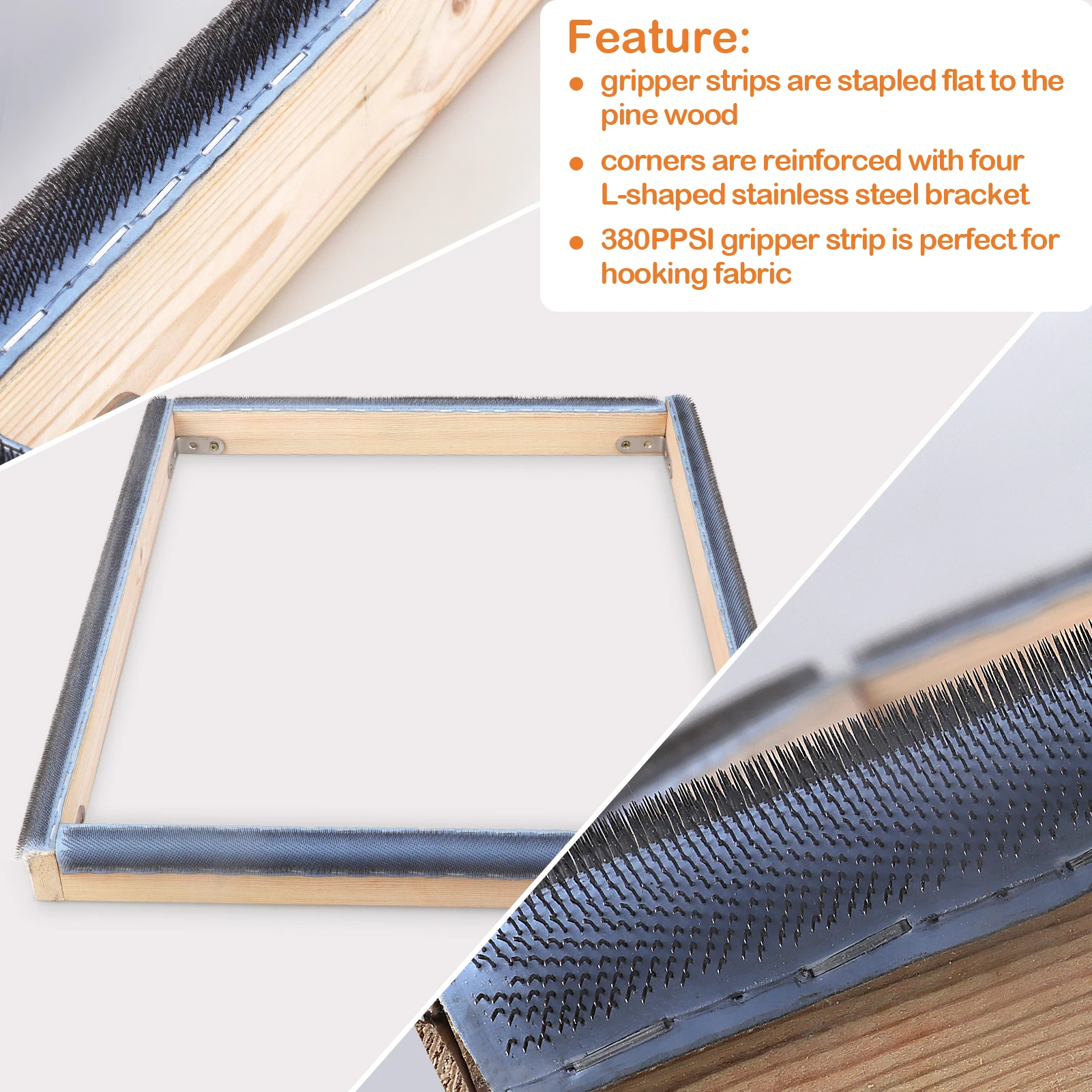 Punch Needle Frame Square Embr - đánh giá và giá Wood Ring Blank