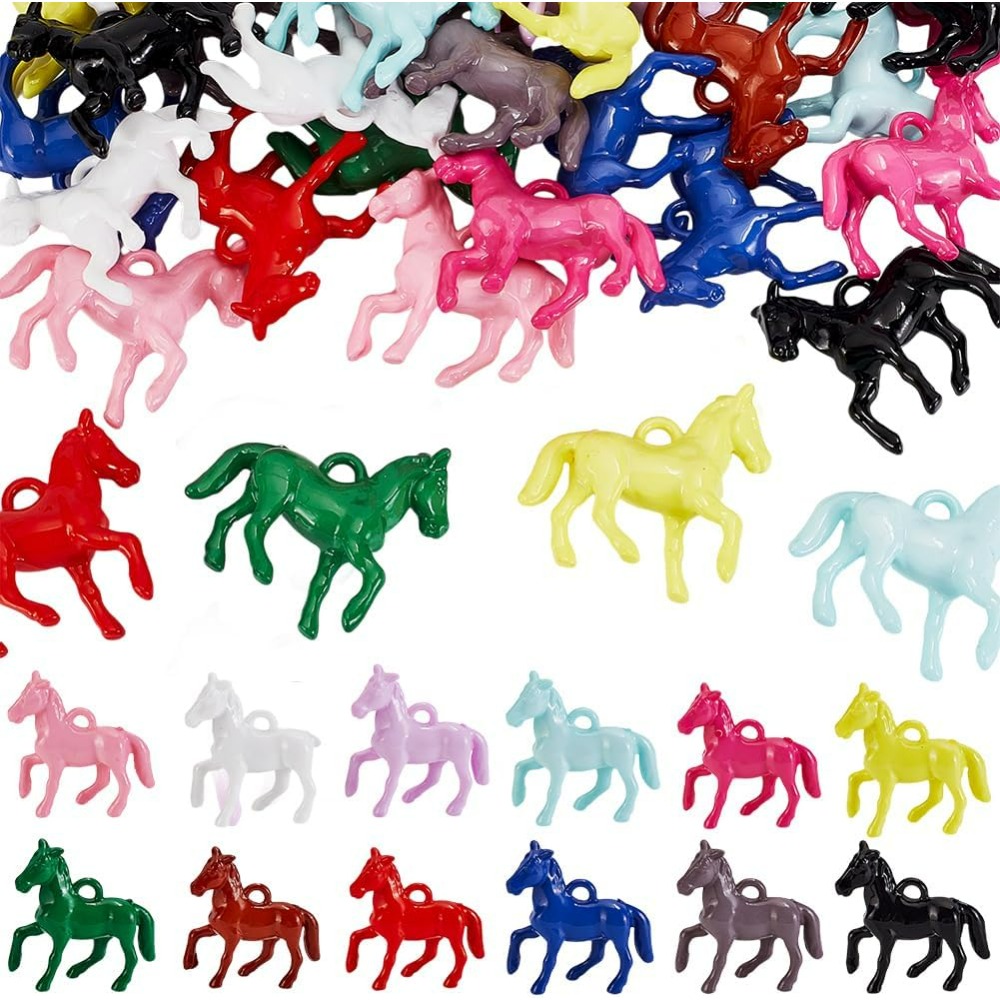48pcs Opaque Acrylic Pendants  - đánh giá và giá Resin Crafts