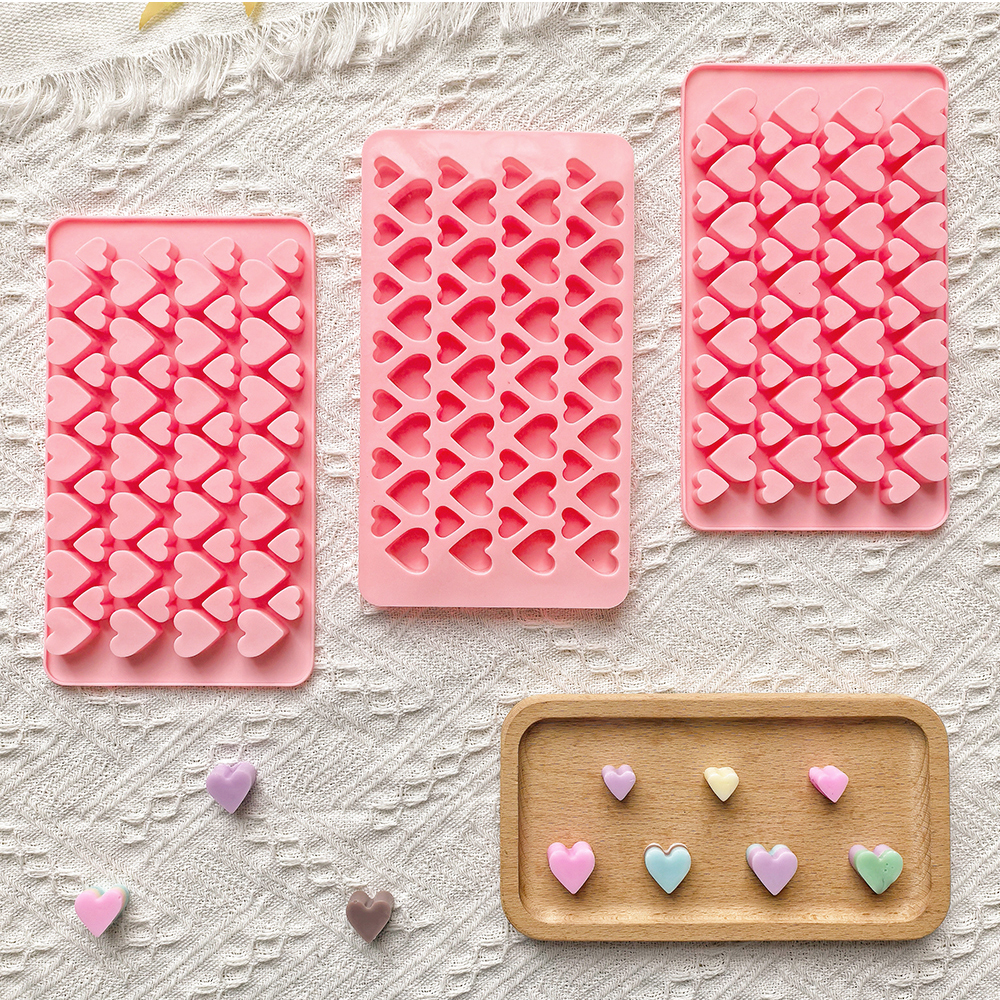 56 cavity size heart-shaped ch - đánh giá và giá Silicone Mold Tray