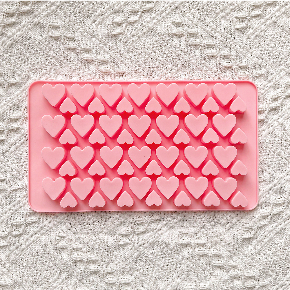 56 cavity size heart-shaped ch - đánh giá và giá Silicone Mold Tray
