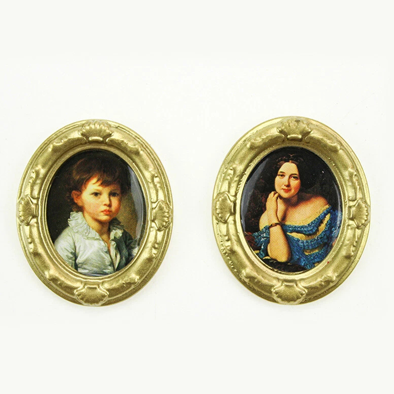 2 pieces of miniature oil pain - đánh giá và giá Resin Crafts