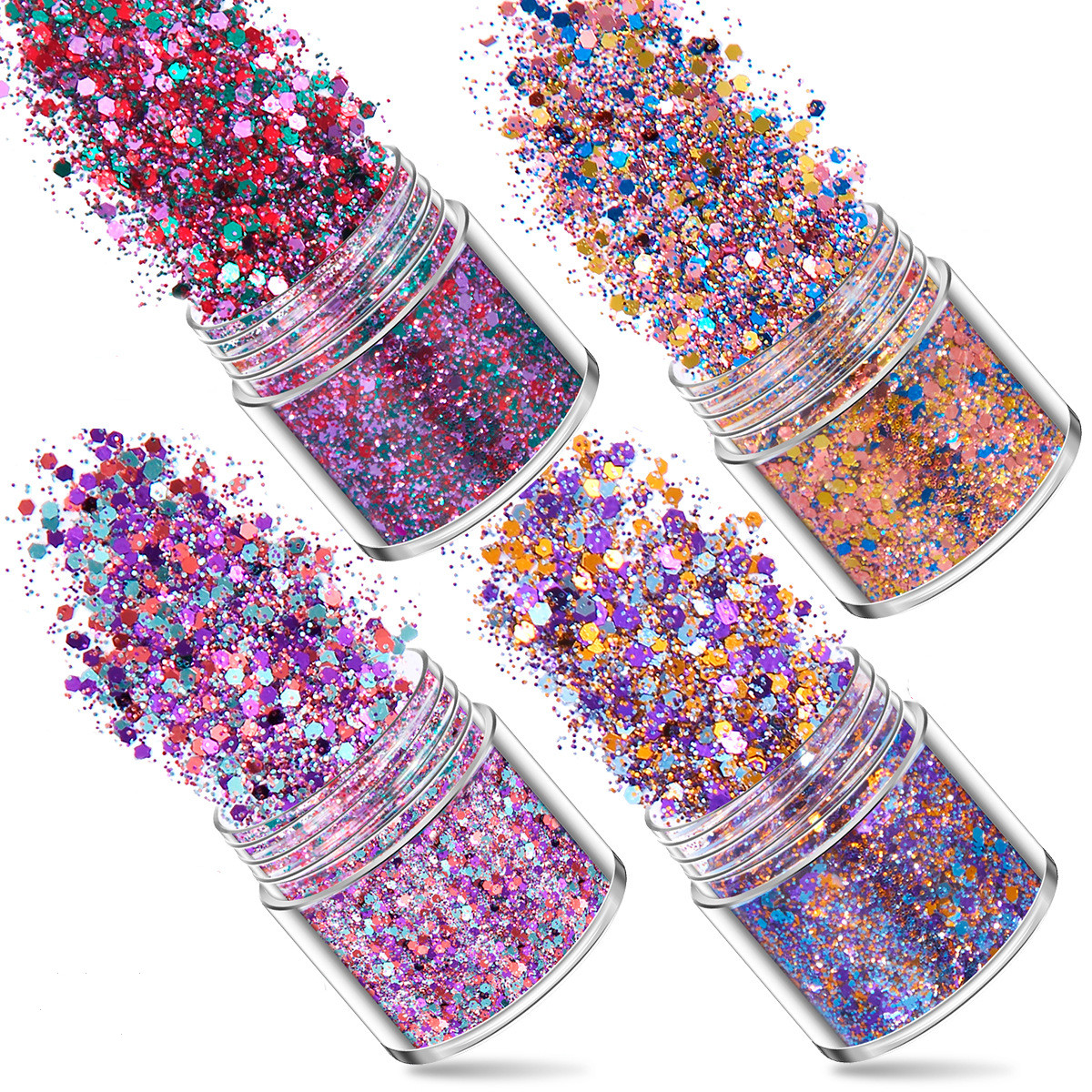 SNASAN 4Pcs Color Superfine Gl - đánh giá và giá Resin Pigment Set